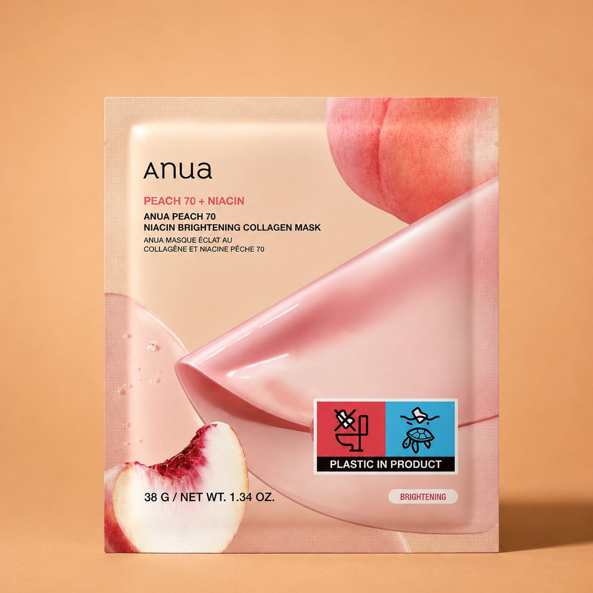 Anua Peach 70 Niacin Collagen Mask Image