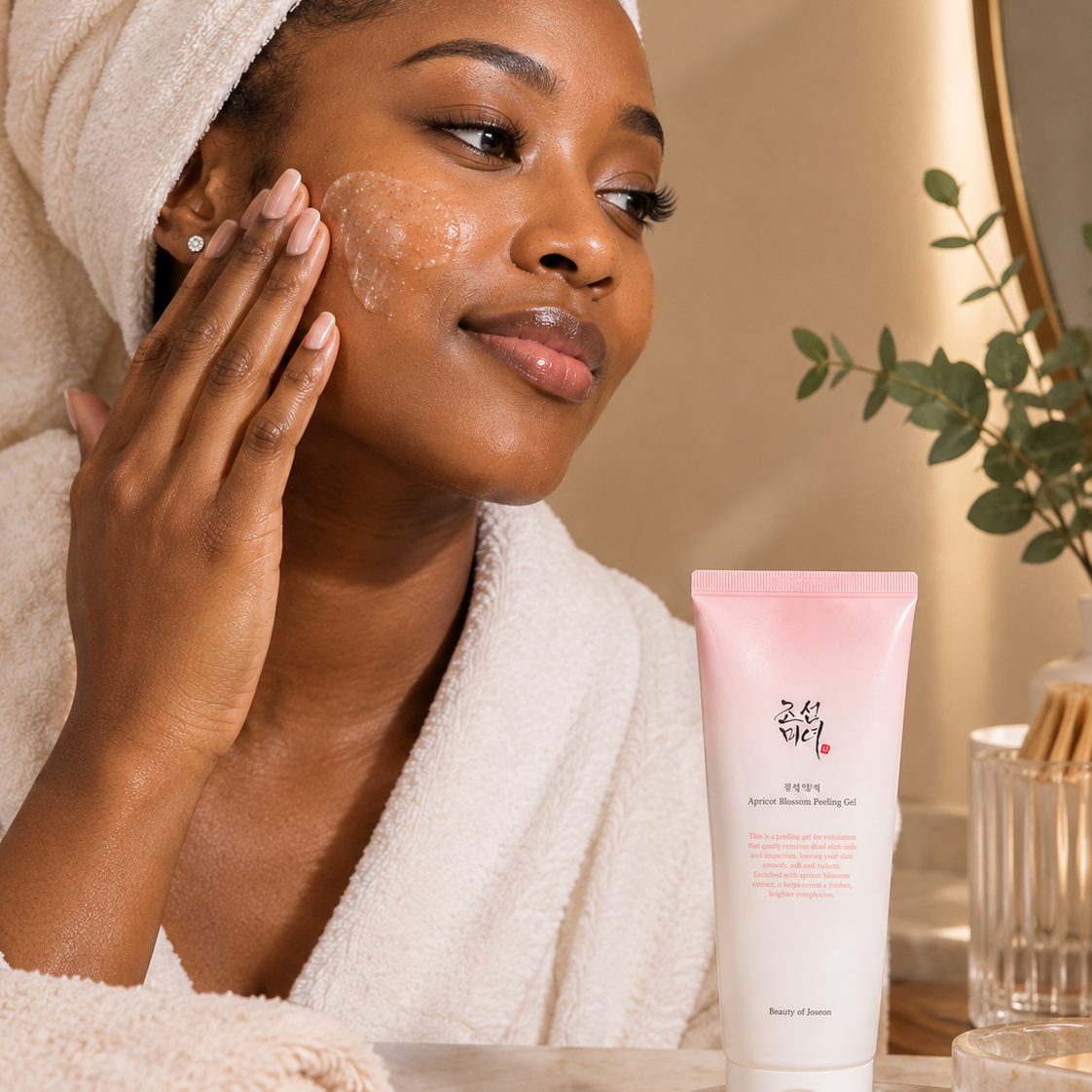 The gel used as part of an evening routine